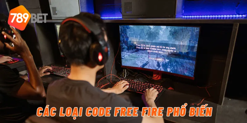 Các loại code Free fire phổ biến