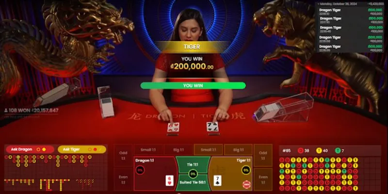 Tìm hiểu cách soi cầu rồng hổ nâng cao 