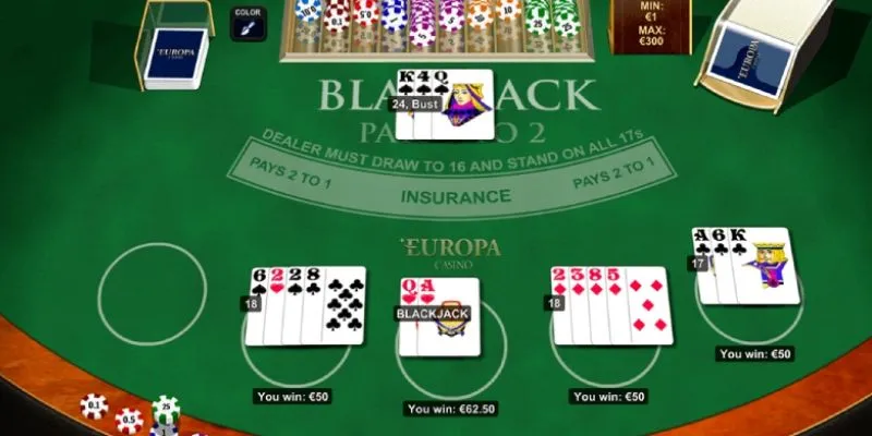 Phân tích xác suất thắng trong Blackjack
