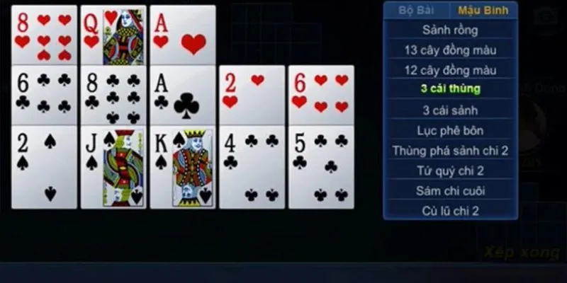 Mẹo chơi bài mậu binh 9 lá thắng liên tục 