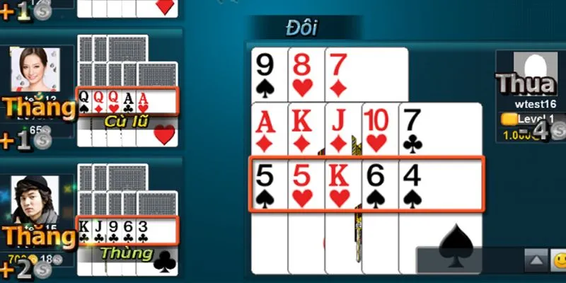 Cách sắp xếp bài mậu binh hợp lý 