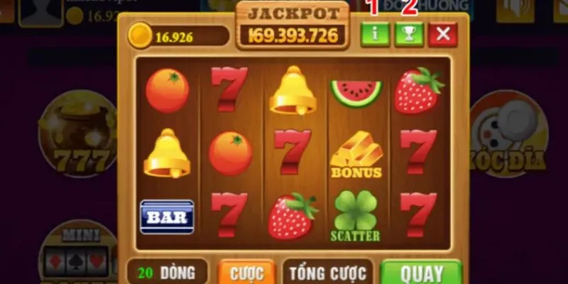 Nguyên tắc hoạt động trong xèng hoa quả